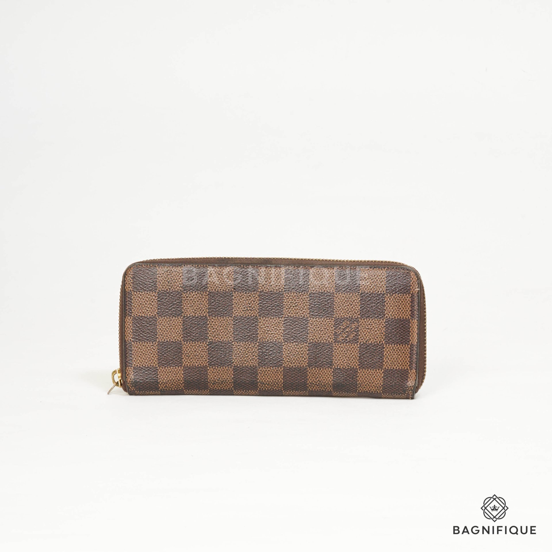 LOUIS VUITTON Victorine Damier Ebene Wallet Red-US