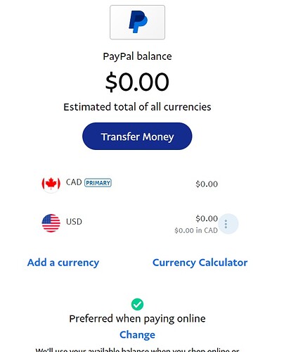 Money Exchange & Currency Conversion - PayPal