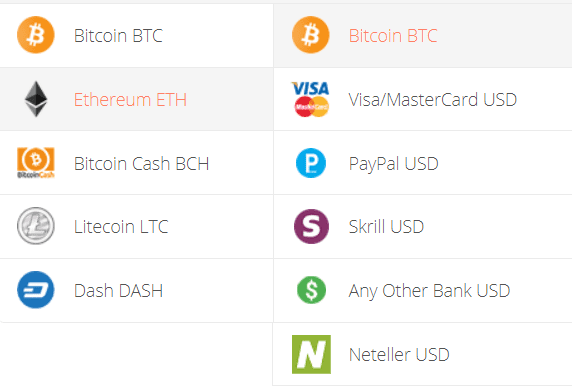 Swap ETH to BTC | Ethereum to Bitcoin Crypto Exchange | SwapSpace