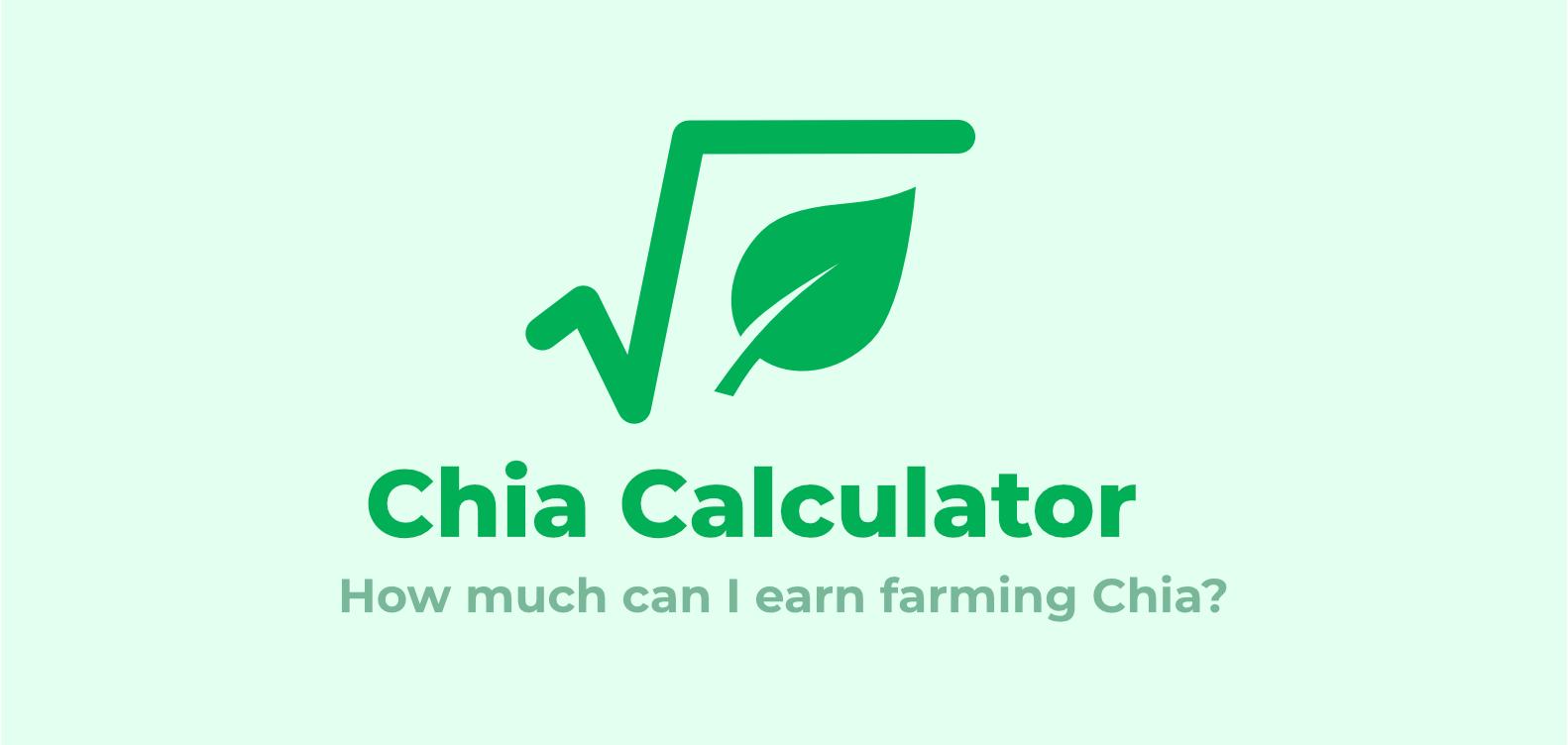 Chia Calculator - Advanced Cost and ROI Analysis