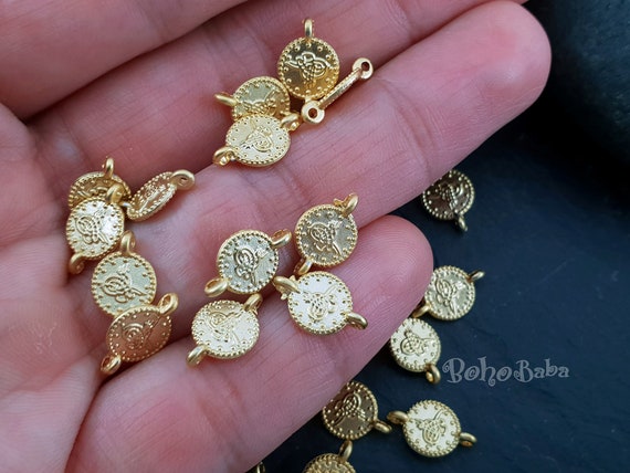 Gold Anatolian Boho Earrings - 