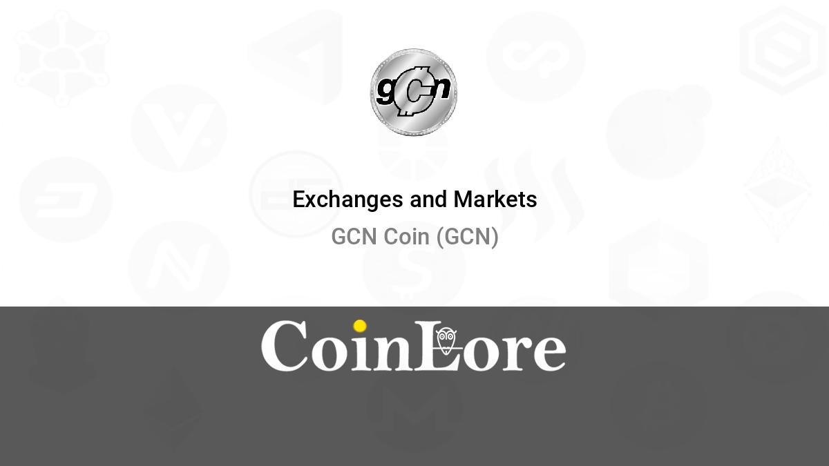 GCN Coin price today, (GCN) exchange, live marketcap, chart, info | family-gadgets.ru