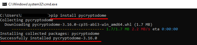 How to fix ModuleNotFoundError: No module named 'Crypto' in Python | sebhastian