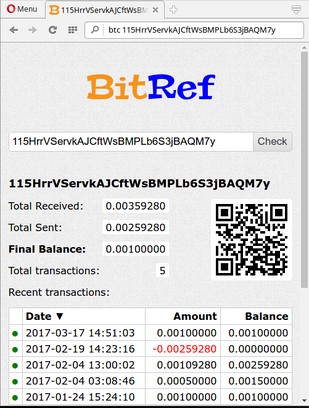 Bitcoin Wallet Checker | Check a Bitcoin Address and Trace Recent Transactions.