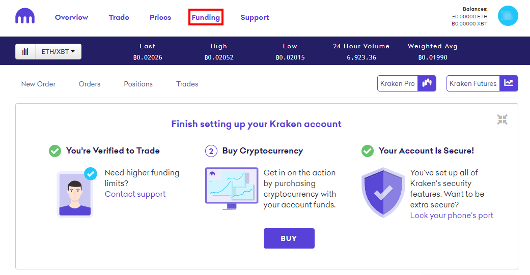 How To Deposit Funds in Kraken