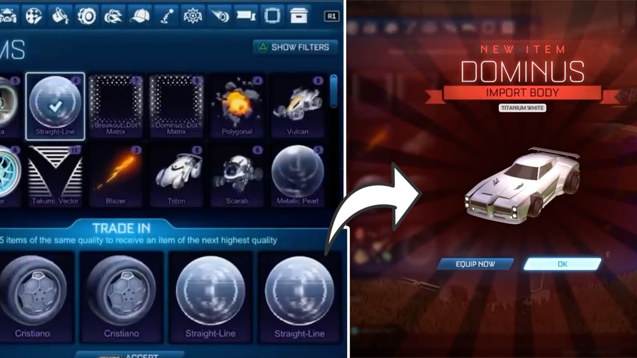 Buy Rocket League Items & Credits - Rocket League Trading | RL Exchange