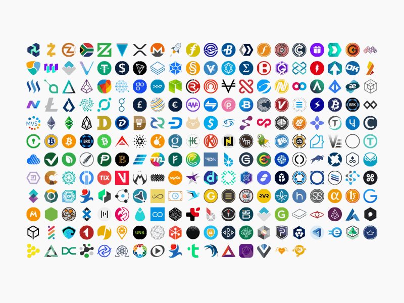 Cryptocurrency Icons SVG Vector Logos - Vector Logo Zone