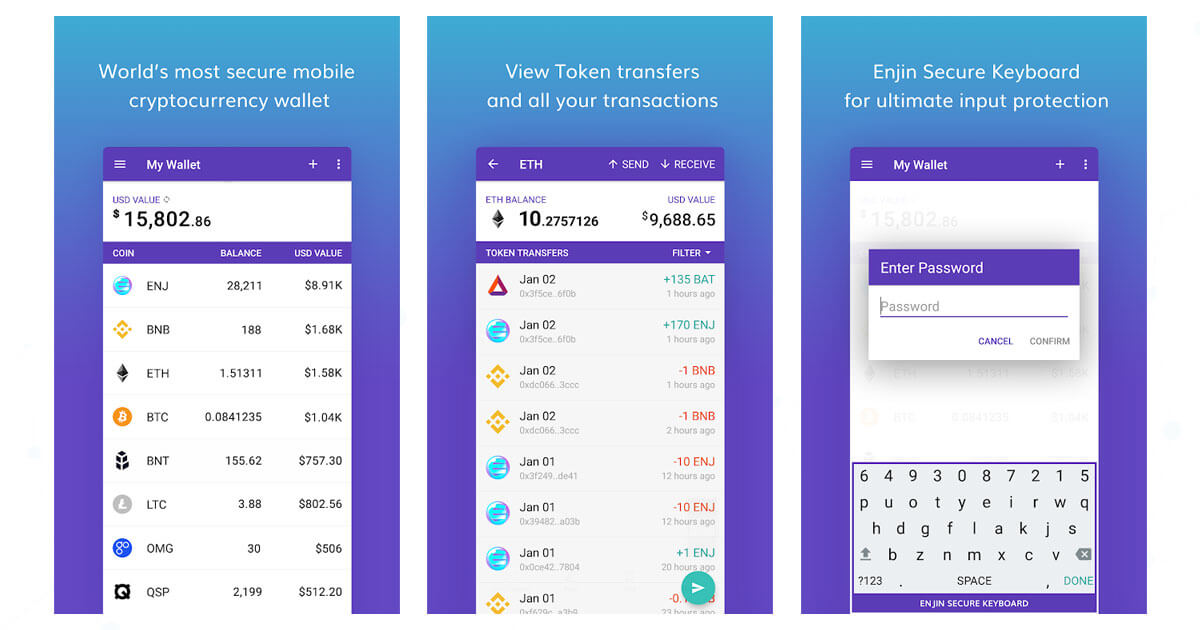 ‎Enjin: NFT Crypto Wallet on the App Store