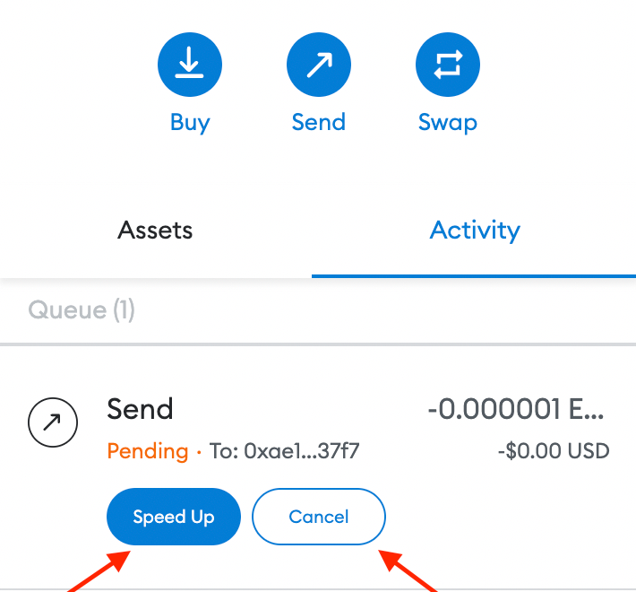 Bitcoin transaction is still pending, can I cancel or speed it up? - English - Trust Wallet