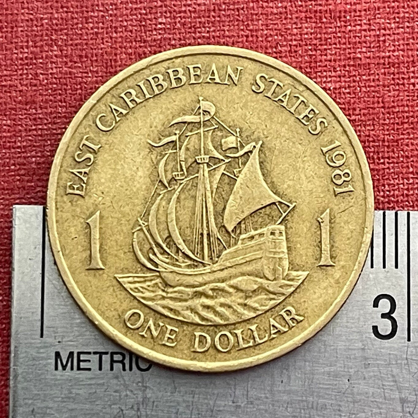 East Caribbean States 1 Dollar P#13 VF | Golden Eagle Coins