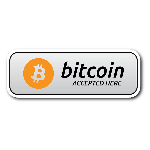 Bitcoin Accepted Here Decal | family-gadgets.ru