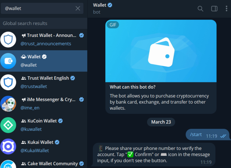 Telegram to allow users to send crypto