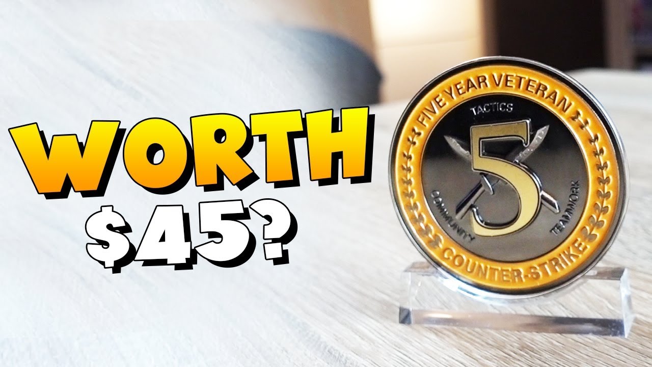 Valve Is Selling A Real '5 Year Veteran Coin' For CS:GO - Gaming Central