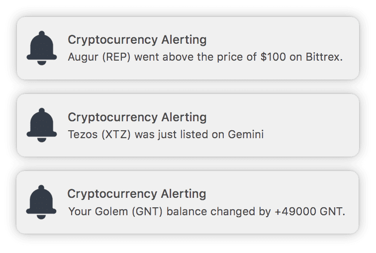 Bitcoin Price Alert | Cryptoradar