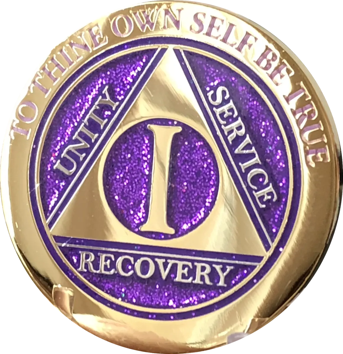 1 Year AA Medallions - One Year Alcoholics Anonymous Coins and Chips — AA Medallion Store