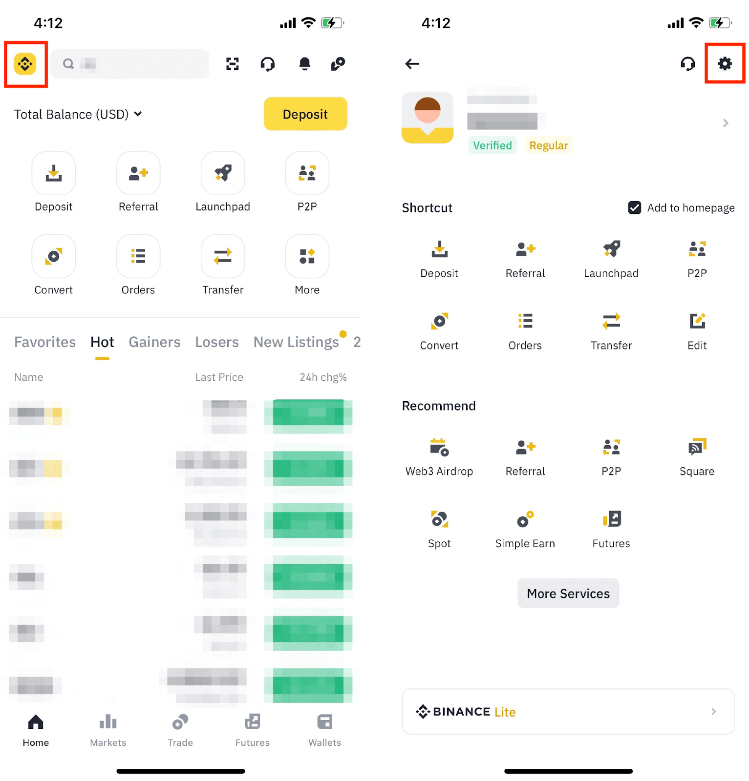 CoinTrap Cryptocurrency price and volume tracker for Binance