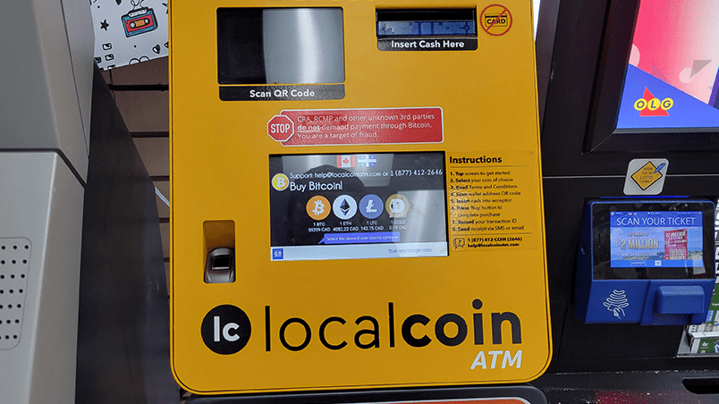 How to Buy Bitcoin Through a Crypto ATM in Canada