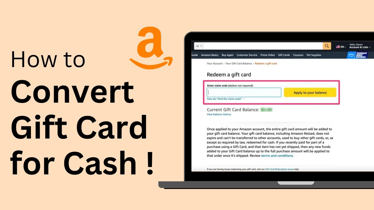 How to Redeem Amazon Gift Cards for Cash: Easy Ways to Convert an Amazon Gift Card to Cash