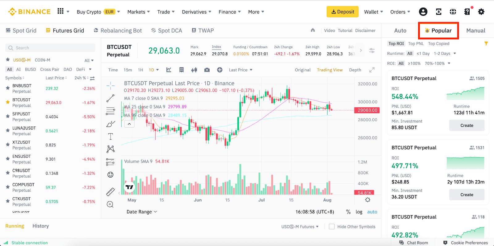 Binance Trading Bot - Altrady