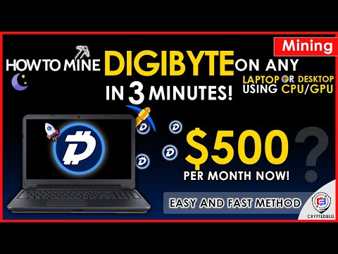 How to Mine DigiByte: All you Need to Know