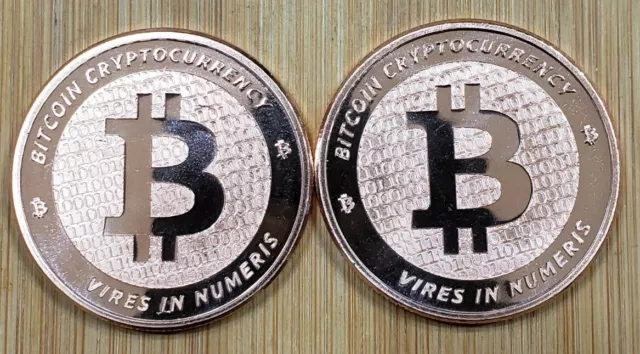 Fine Gold Bitcoin Collector's Coin – All My Crypto
