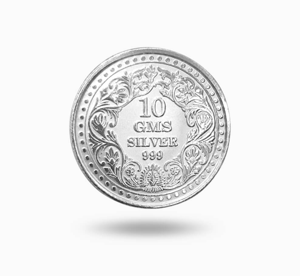 Fine Silver Coin 5 gram - Sawansukha Jewellers