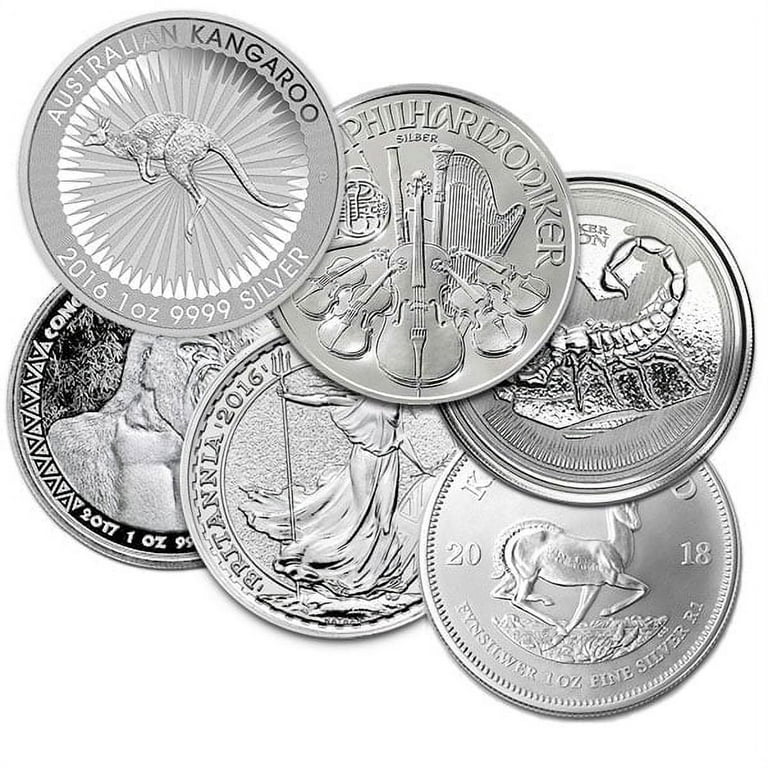 Cheap 1 oz Silver Bullion Rounds | Golden Eagle Coins