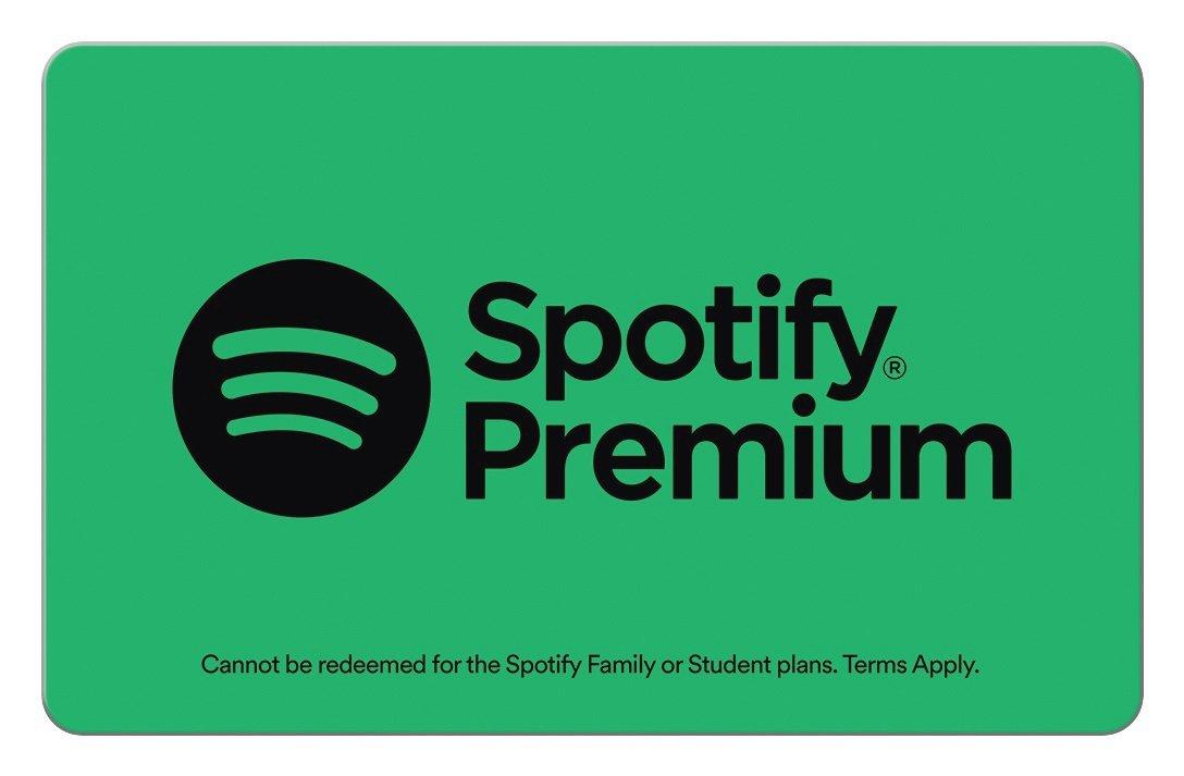 Solved: Gift cards can only be used for Premium single use - The Spotify Community