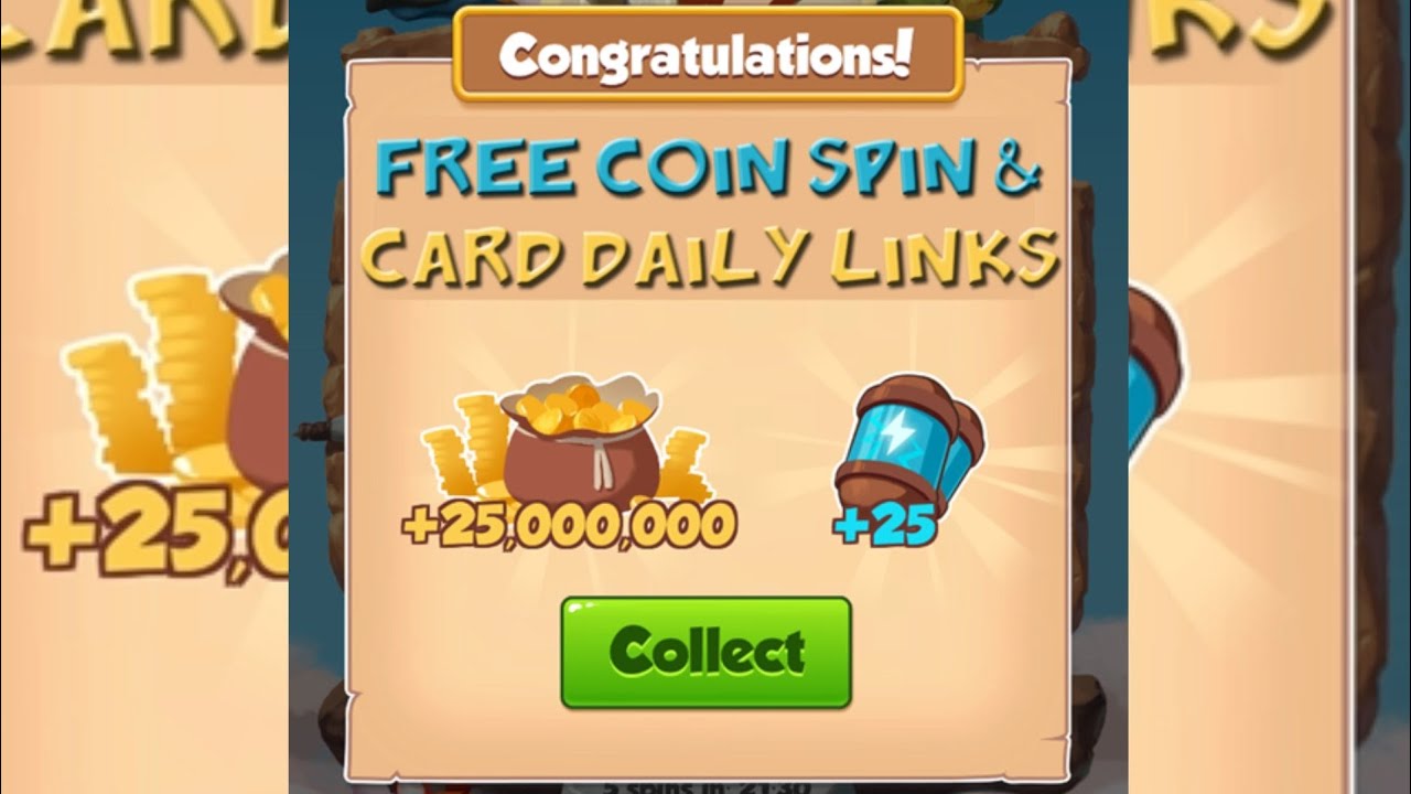 Today's Coin Master Free Spins & Daily Coins Links (March )