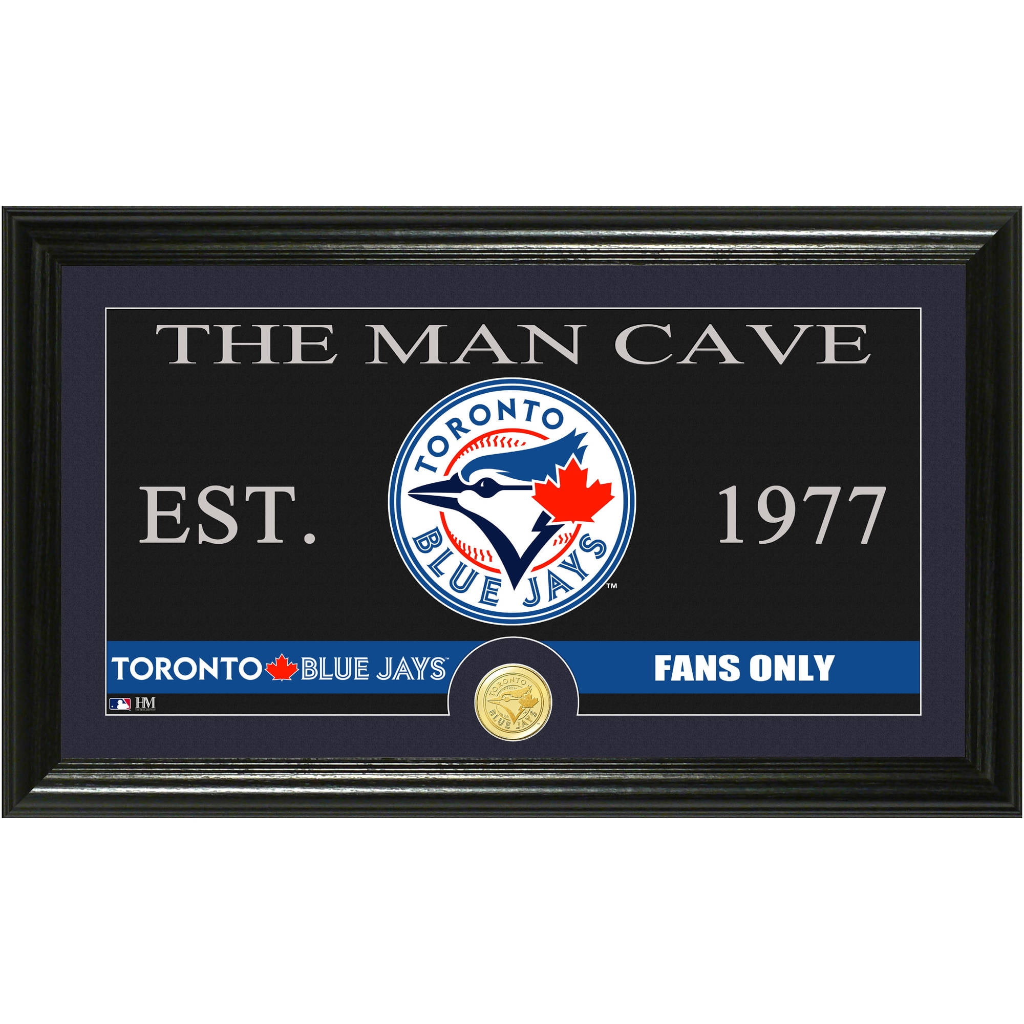 Highland Mint Toronto Blue Jays World Series Deluxe Framed Gold Coin & Replica Ticket Collection