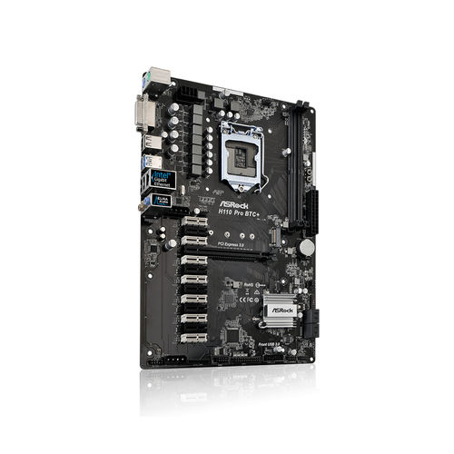 Asrock H Pro Btc Plus Motherboard -pcstudio