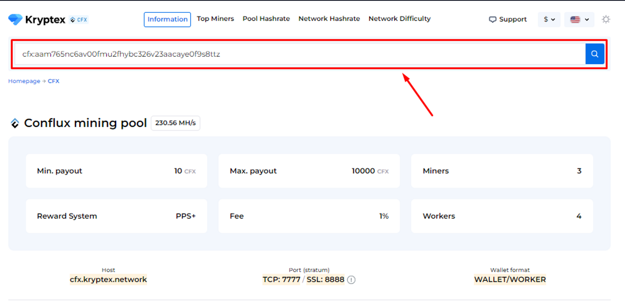 Conflux (CFX) Mining Profit Calculator - WhatToMine