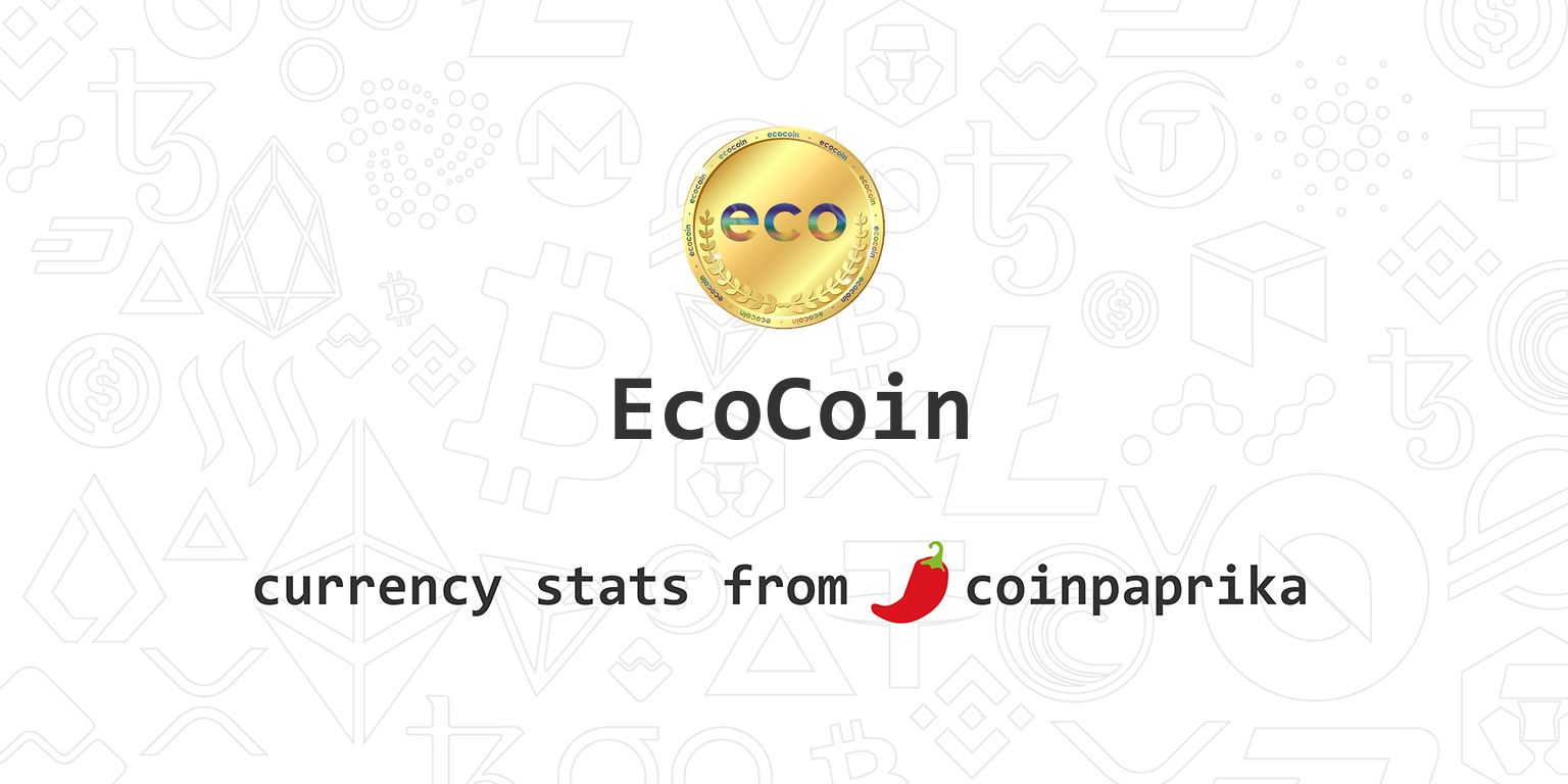 EcoCoin Price History Chart - All ECO Historical Data