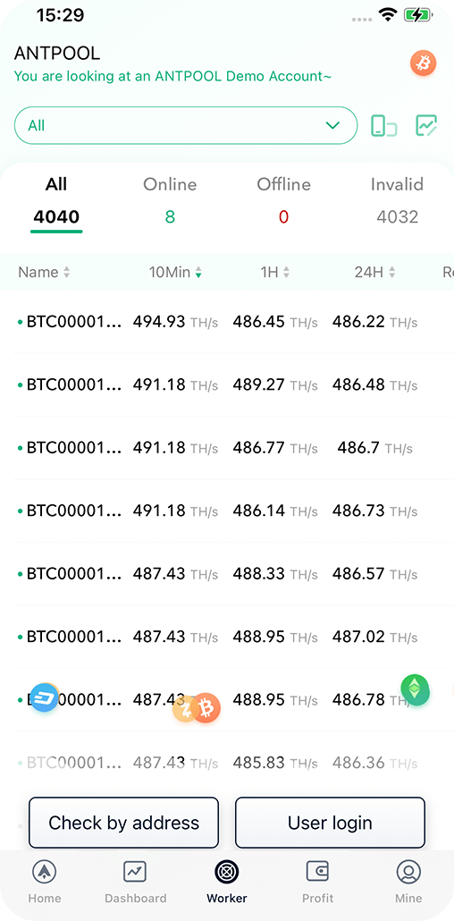 ANTPOOL - Leading BTC Pool iPhone App by ANTPOOL TECHNOLOGIES PTE. LTD. - Download on PHONEKY