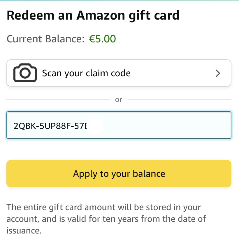How to Add a Gift Card to Amazon & What to Do if You Can’t Redeem It