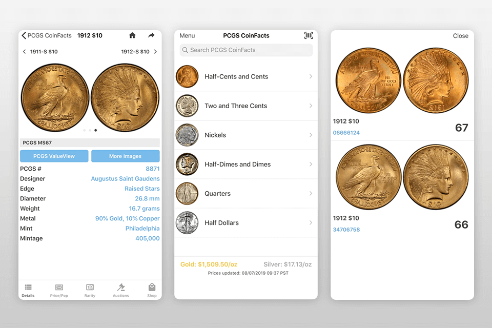PCGS CoinFacts - U.S. Coin Val - APK Download for Android | Aptoide