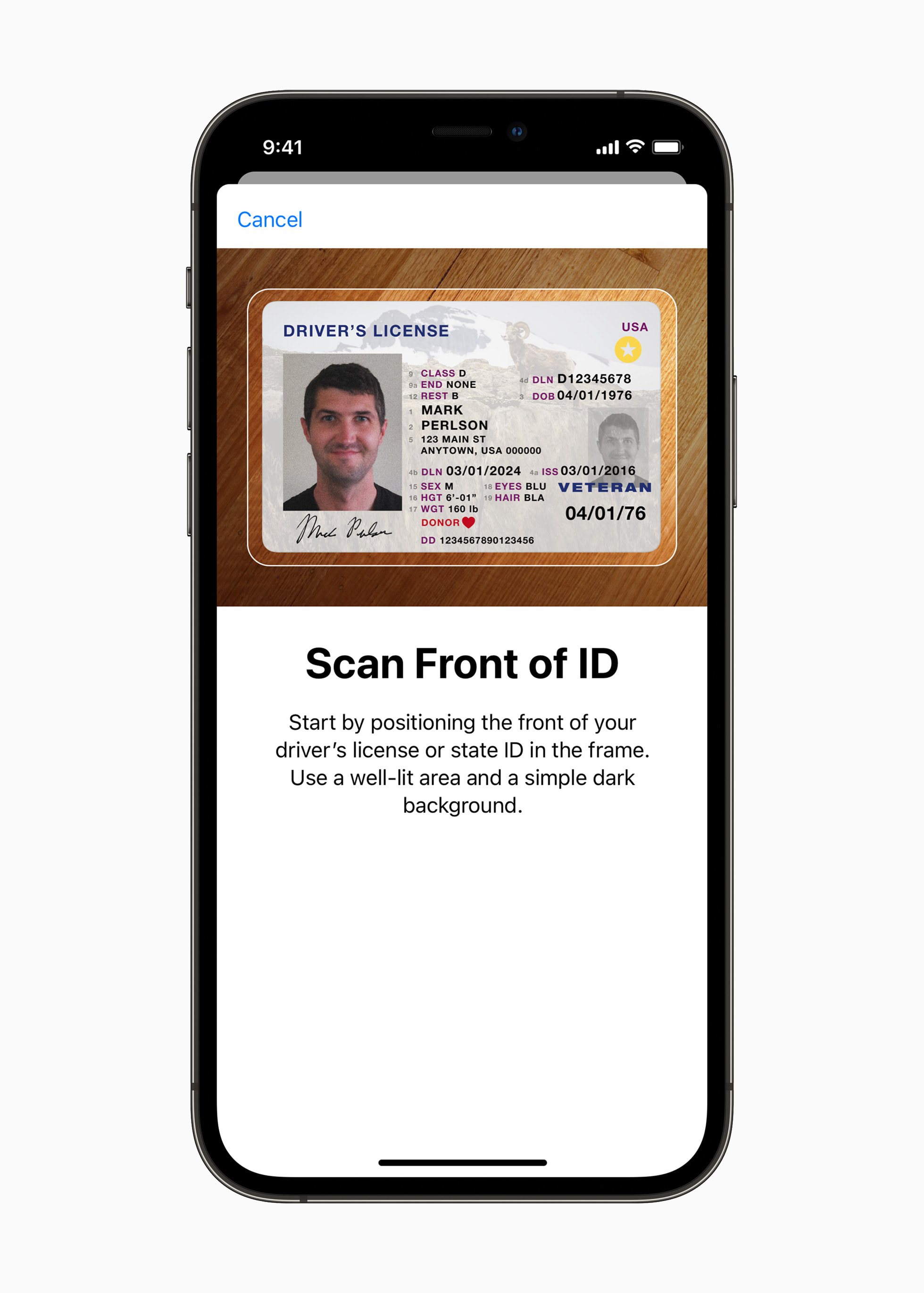 Digital ID and driver's license on iPhone states