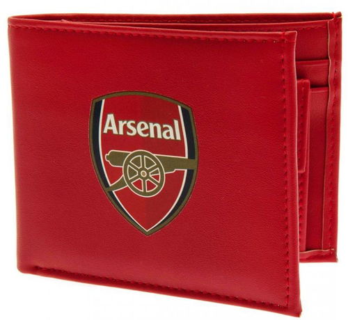 Generic Arsenal Design Red Canvas, Artificial Leather Wallet at Rs | Gingee| ID: 