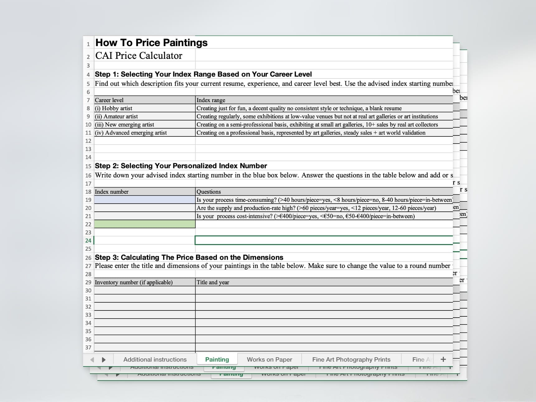 How to Price Your Artwork (Free Art Pricing Calculator Inside)