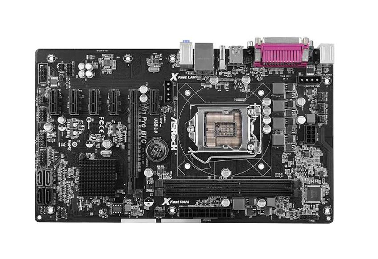 Bluepoint - Asrock H81 Pro Btc R Intel H81 Socket H3 (Lga ) Motherboard