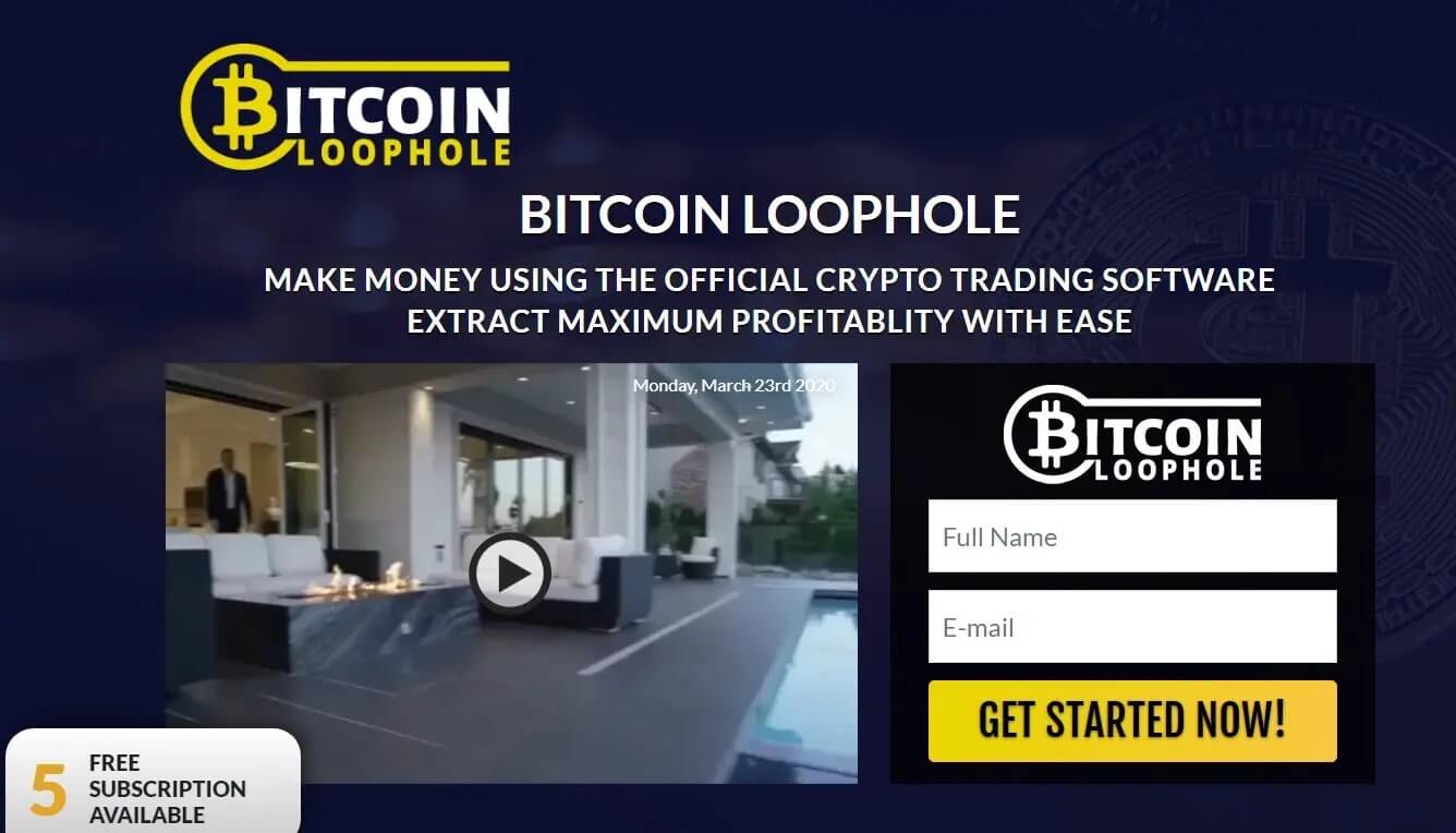 Bitcoin Loophole Review - Is this Crypto Robot a Scam or Legit?