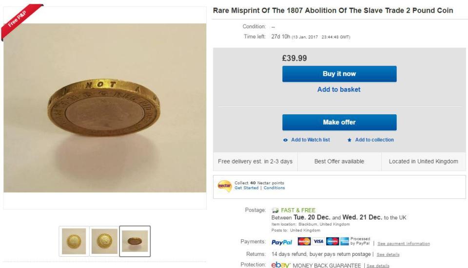 This collectors' coin sold for £65k but we bought one for £ - Leicestershire Live