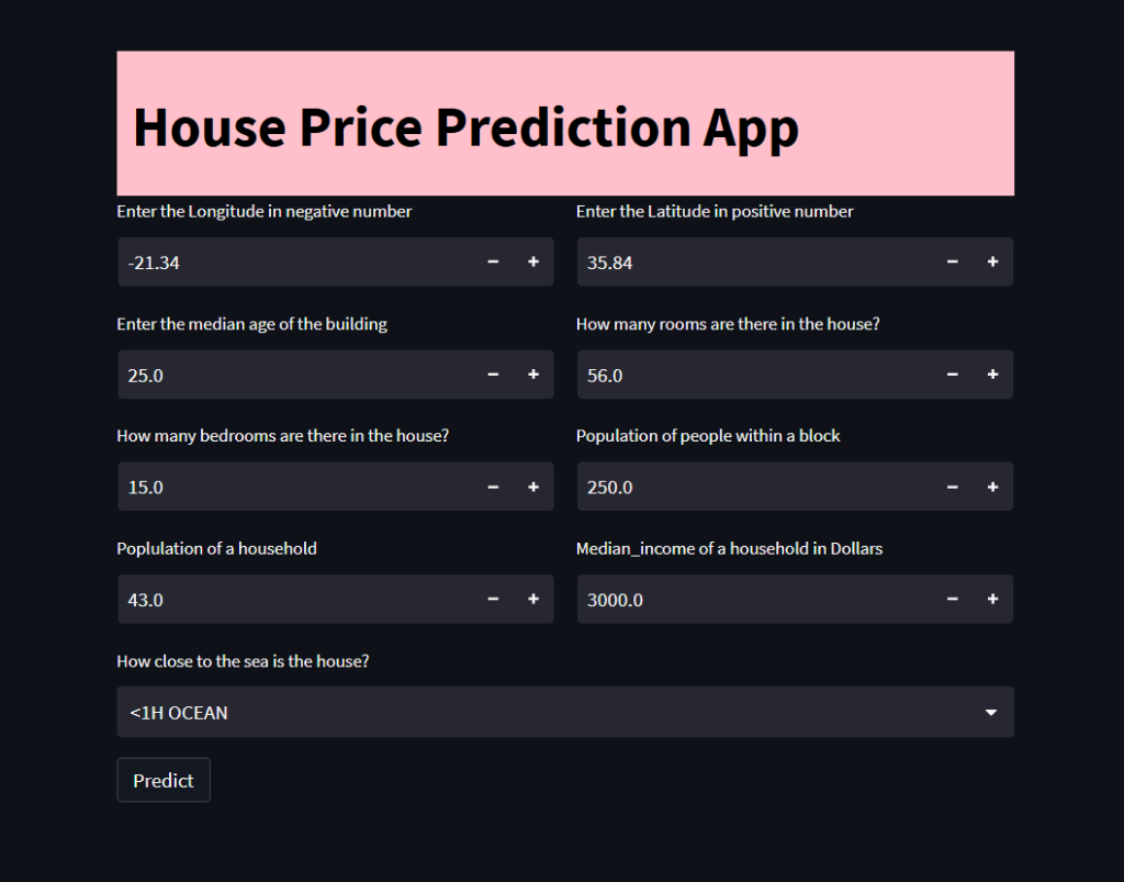 Housing Prices Prediction