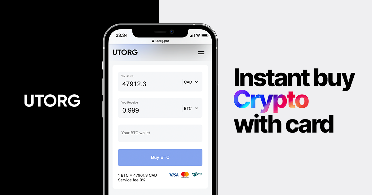 Buy Bitcoin with credit card instantly