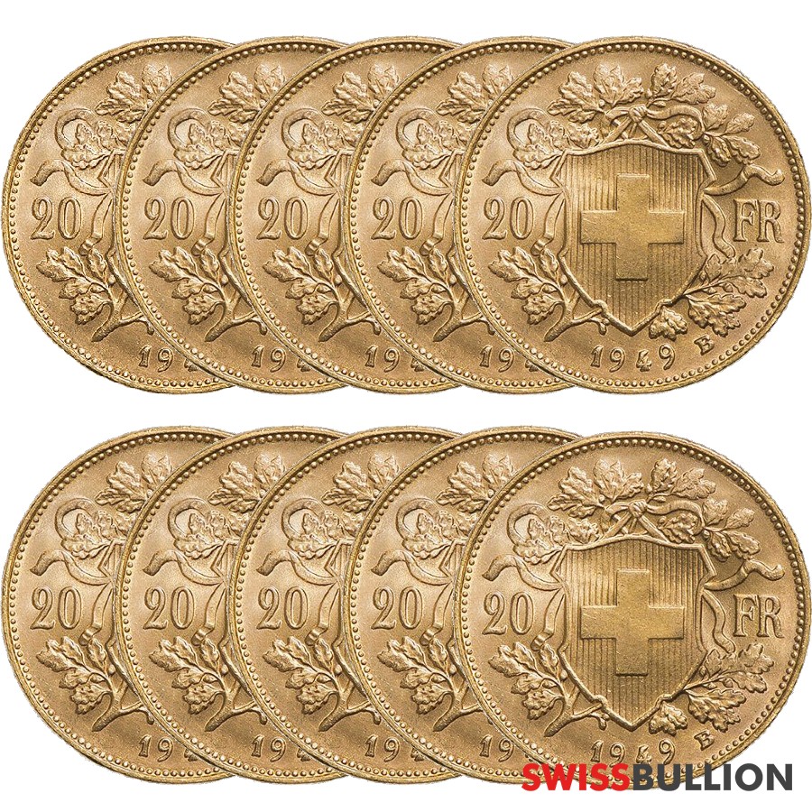 Swiss 2 Franc Coin Ring