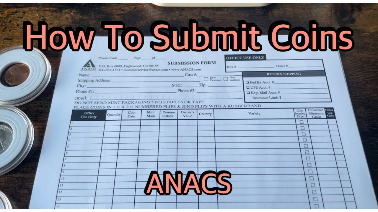 Submission Form Instructions - ANACS