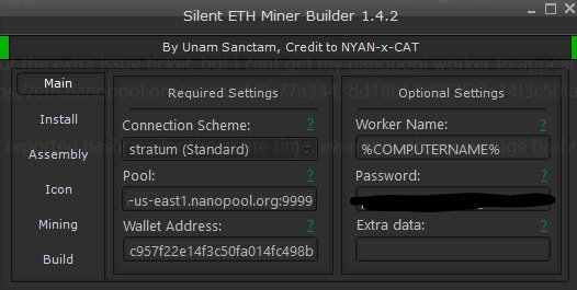 Nanominer Setup Guide (Ethereum, ETC and other) - []