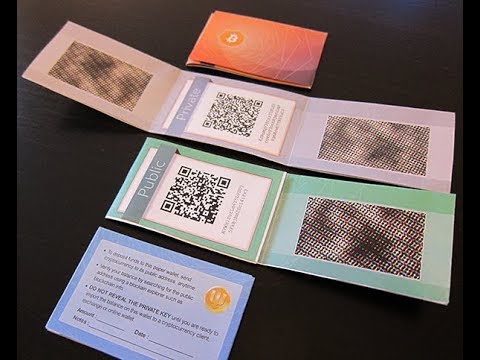 How To Make A Bitcoin Paper Wallet & How To Spend Bitcoins