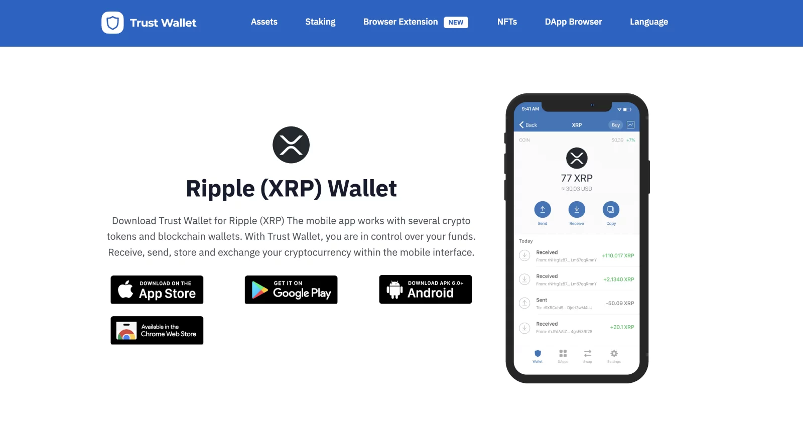 ‎XRP Wallet: Trade & Buy Crypto on the App Store