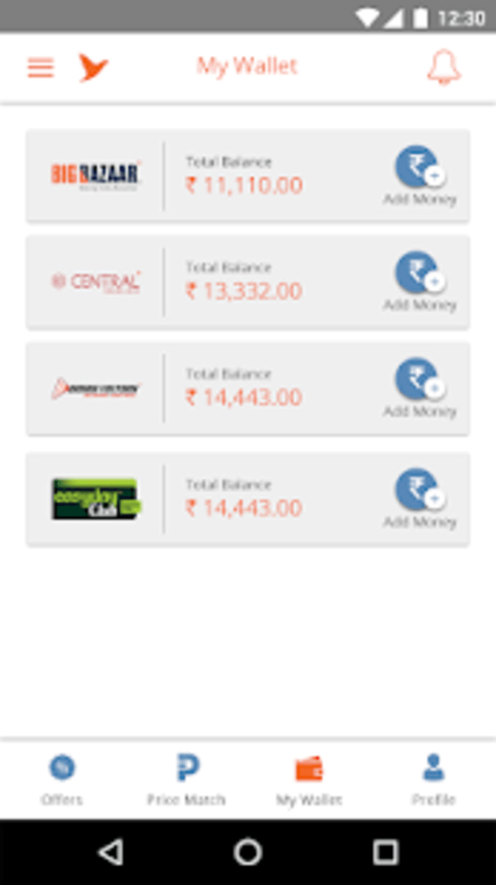 Get Rs on Future Pay Big Bazaar Wallet